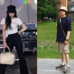 夏日T恤+漁夫帽