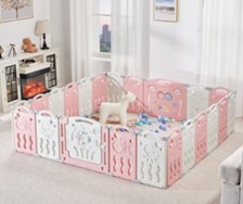 AMERLIFE Baby Playpen Portable Foldable